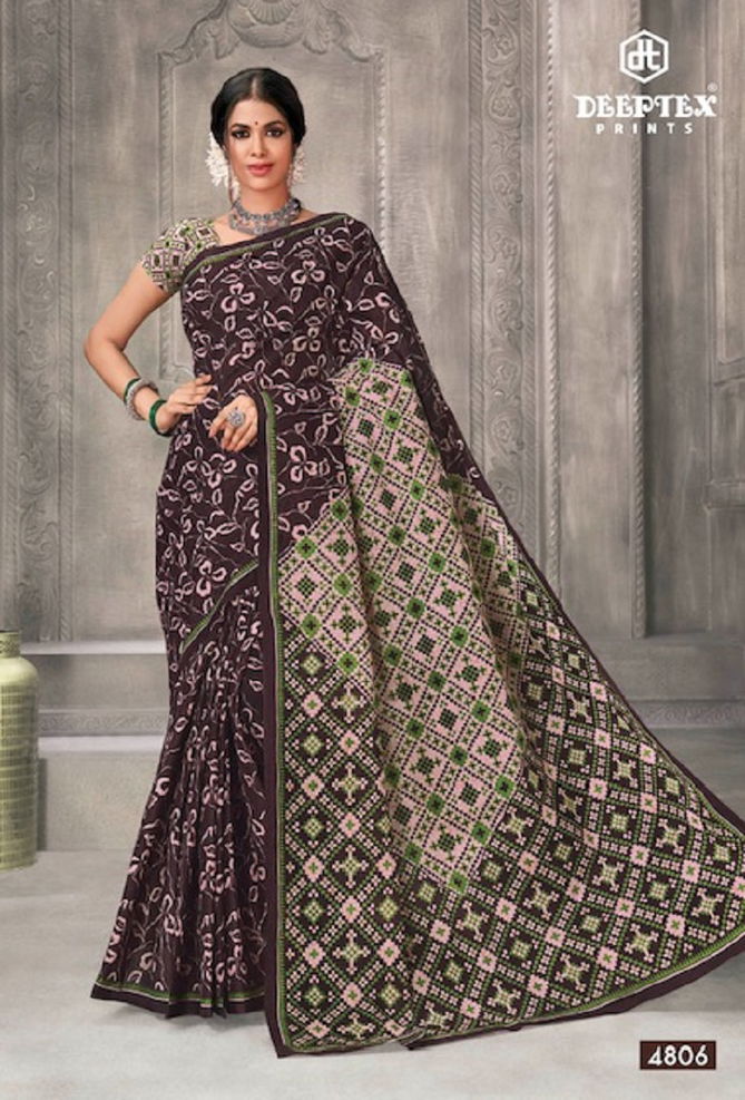 Mother India Vol 48 By Deeptex Daily Wear Sarees Catalog
